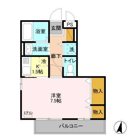エクシーレ（105） 間取り図画像