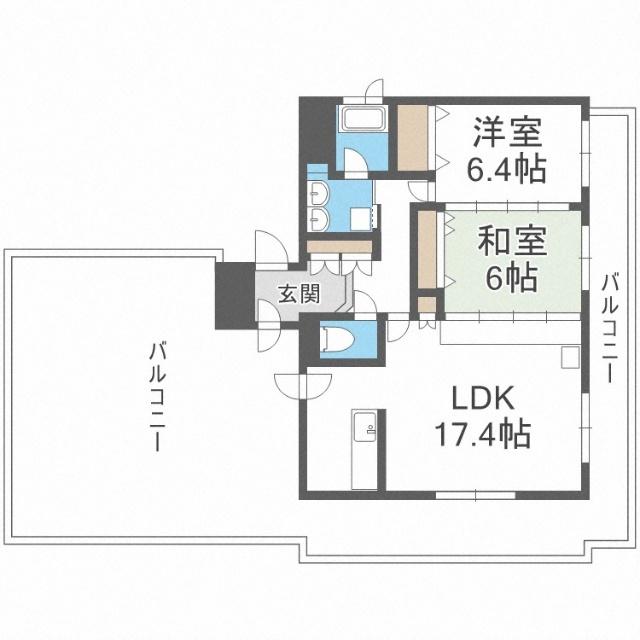 ドエル円山（901） 間取り図画像
