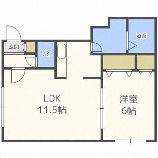 グランメールマルミチ（302） 間取り図画像