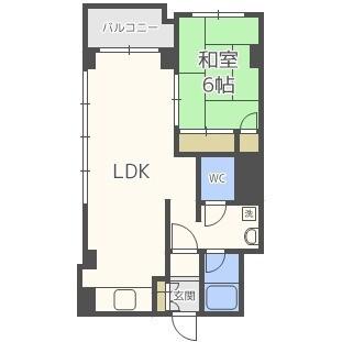 ドミ円山（111） 間取り図画像