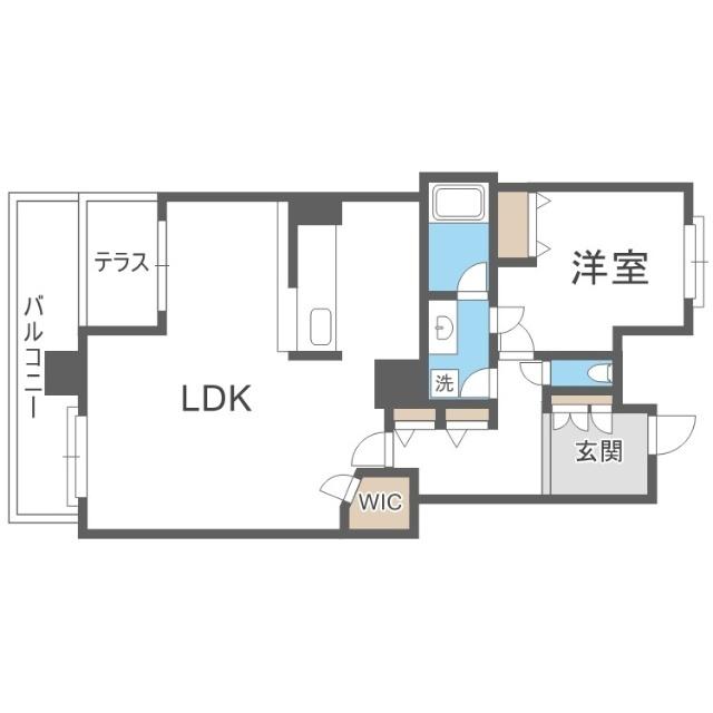 ヴェルビュタワー琴似（2906） 間取り図画像