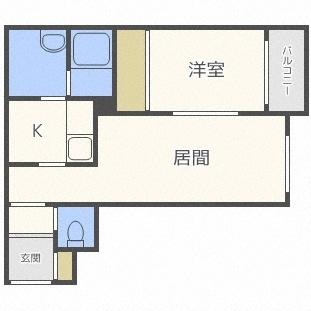 ハウスオブマーキス（102） 間取り図画像