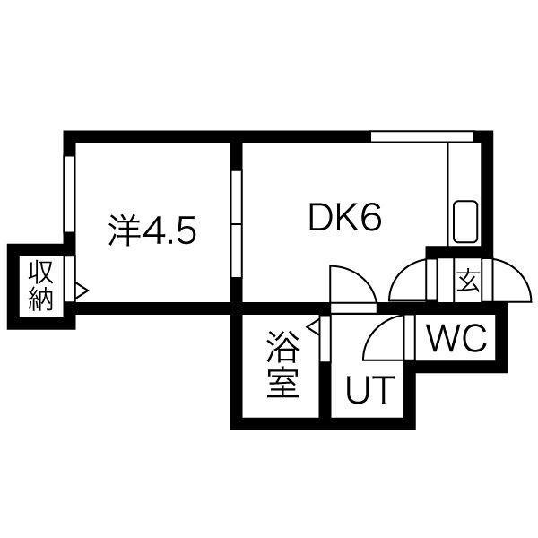 カーサソレアード（205） 間取り図画像