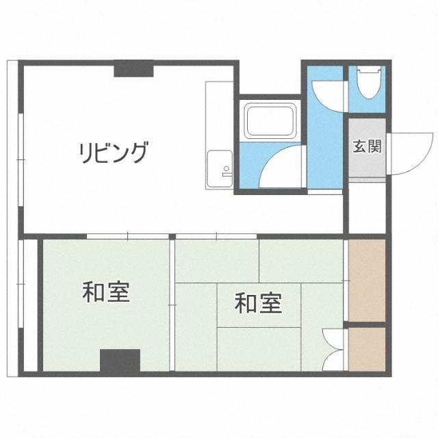 サッポロユニオンハイツ（908） 間取り図画像