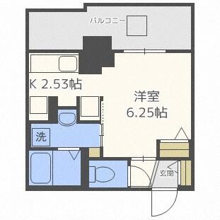 パシフィックタワー札幌（2012） 間取り図画像