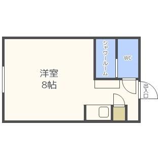 シャンボール札幌（418） 間取り図画像