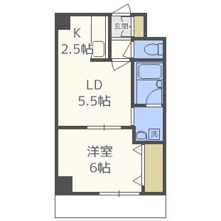 メゾン２４（203） 間取り図画像