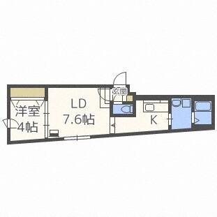 モンターニュボヌール（105） 間取り図画像