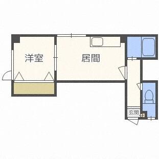 パルコート光星（403） 間取り図画像