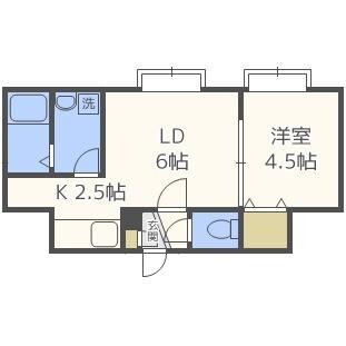 ベリーフィールド（103） 間取り図画像