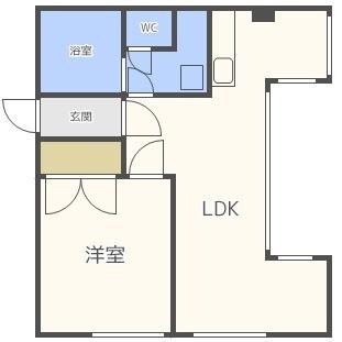 サンルート（305） 間取り図画像