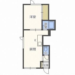 サンシャインＮ１２（203） 間取り図画像