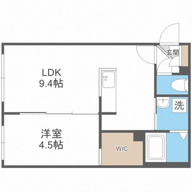 ディモーラＮ１２（406） 間取り図画像