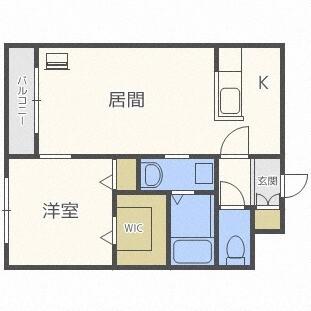 ル・ファールＮ１２（402） 間取り図画像