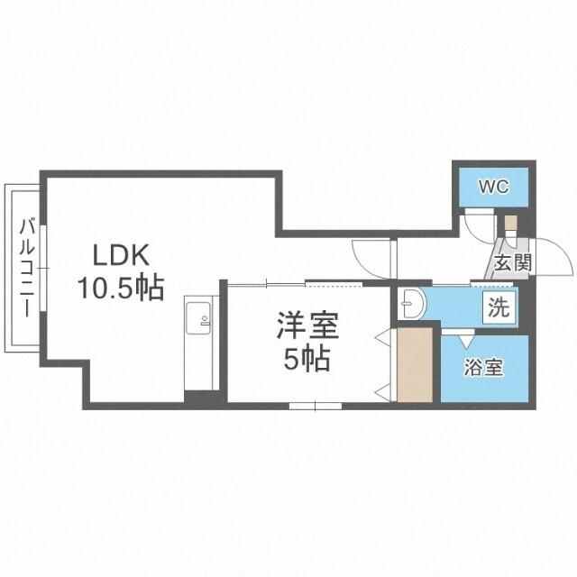 ＴＵＲＡＮ　Ｎ２０（203） 間取り図画像