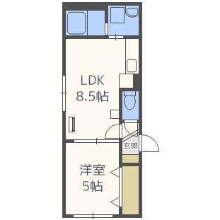 Ｈａｒｍｏｎｙ　Ｔｅｒｒａｃｅ（301） 間取り図画像