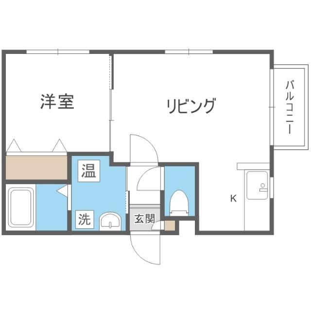 リュクス元町（305） 間取り図画像
