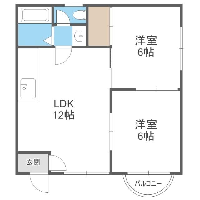 ドリームハウス２０（402） 間取り図画像