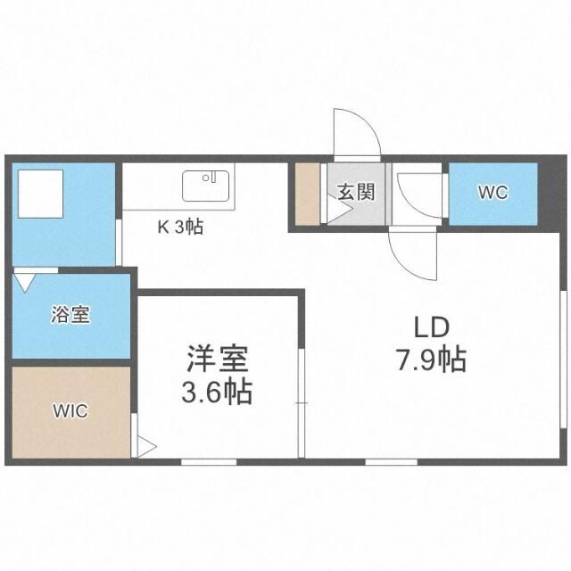 Ｂｅｌｌｉｓｓｉｍｏ　ｍｉｙａｎｏｓａｗａ　(ベリッシモミヤノサワ)（403） 間取り図画像