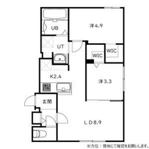 ｃａｓａ　ＡＴ新道東(カーサＡＴ新道東)（105） 間取り図画像