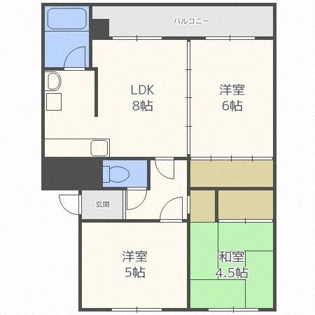 Ｃｕｂｌｅ（205） 間取り図画像