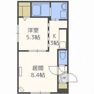 グランメール西町南（301） 間取り図画像