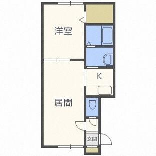 セレッソ西町南（201） 間取り図画像