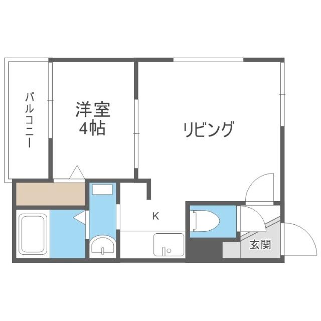 デュークＹＫ山の手（202） 間取り図画像