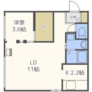 クロノス（201） 間取り図画像