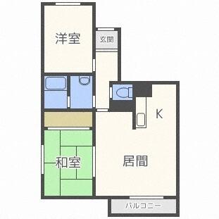ニューライフサッポロＣ（305） 間取り図画像
