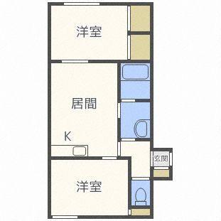 ノースランド発寒中央（105） 間取り図画像
