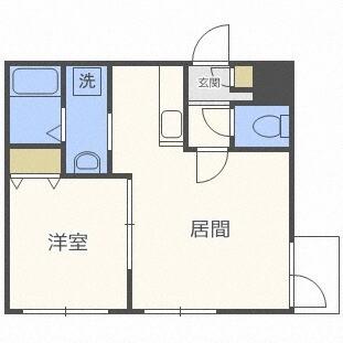 グランディール元町（402） 間取り図画像