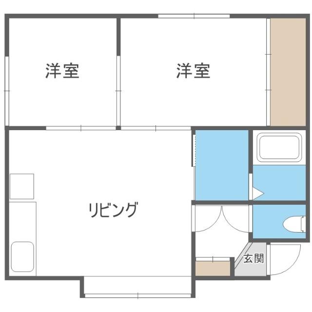 グリーンハウス（201） 間取り図画像