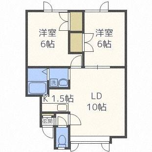 ファンタジー夢（202） 間取り図画像