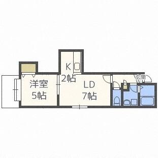 コンフォーティア５０２（201） 間取り図画像