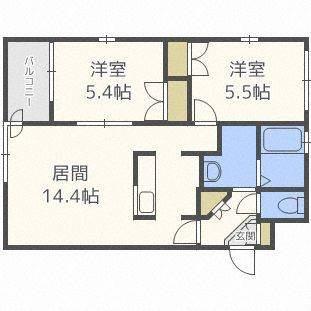 フォレスト宮の澤（101） 間取り図画像