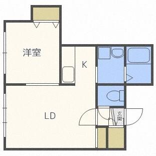 サンテラス元町（103） 間取り図画像
