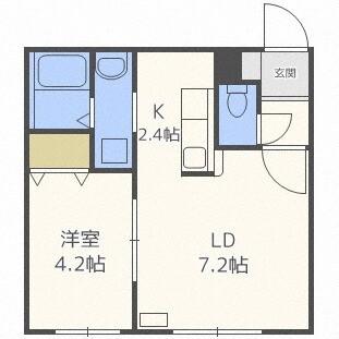 プランドール宮の沢（101） 間取り図画像