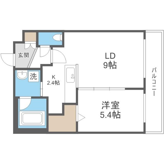 サブレ（207） 間取り図画像