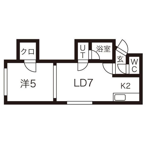 シャネル栄町弐番館（302） 間取り図画像