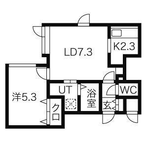 シルエラ（203） 間取り図画像