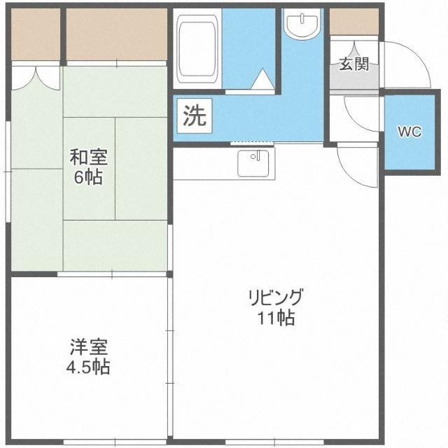 セピア栄町（203） 間取り図画像