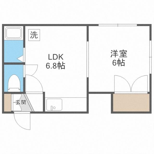 センチュリー元町（408） 間取り図画像