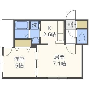タカライーストプレイス（306） 間取り図画像