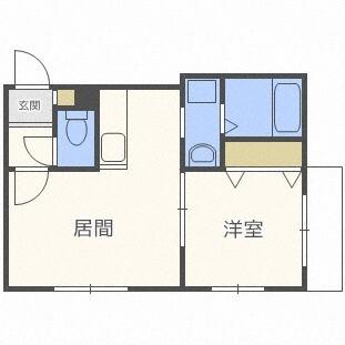 チェスターＮ２３（404） 間取り図画像
