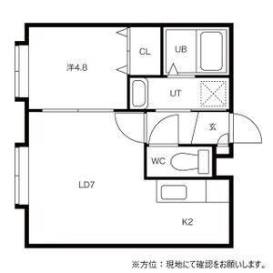 ソティーヌＮ２４（303） 間取り図画像