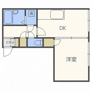 ノール１８（301） 間取り図画像