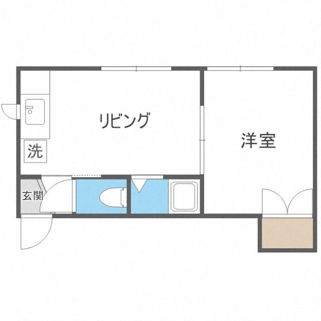 ハイツフィロス（105） 間取り図画像