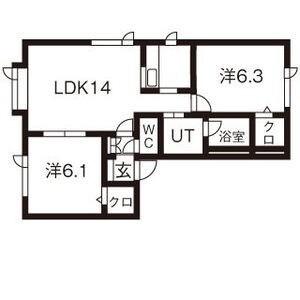 フォーレスト４５　ＩＩ（103） 間取り図画像