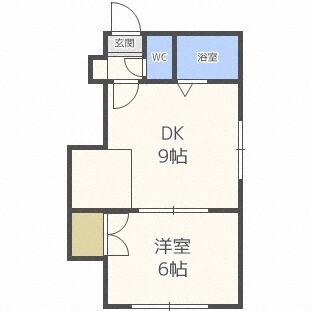 ブルーベル北１７（301） 間取り図画像